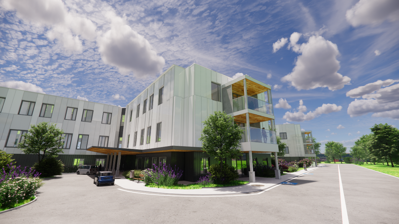 Resident-focused interior spaces